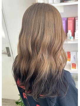 ベルバイグレイス(BELLE by grace) エンドカラー(ミルクティーベージュ)