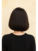 黒髪を活かすボブ