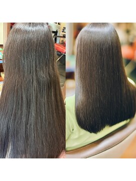 サプリス(suplis hair design) 縮毛矯正×艶ロング|うねり解消・毛先まとまる