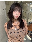 お洒落なレイヤーカットハッシュカットレイヤーボブ渋谷