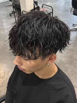 ラヴィラ(la villa) ルーズ波巻きパーマ×Vマッシュ(小山市/小山駅/小山市美容室)