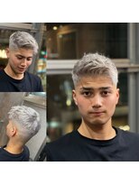 メグロバーバーショップロッポンギ 目黒六(MEGURO BARBER SHOP 6PPONGI) シルバーカラー/外国人ヘア