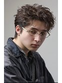 MEN’S HAIR/波巻きツイストスパイラル/リバースセンター