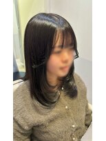 エレノア 枚方(Eleanor)&nbsp;【飛鳥】ロングレイヤー/地毛風ブラック