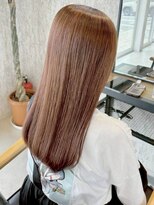 エイチエムヘアーホーム 池袋2号店(H M hair home) ミルクティーベージュ/レイヤーボブ/韓国巻き/顔周りカット