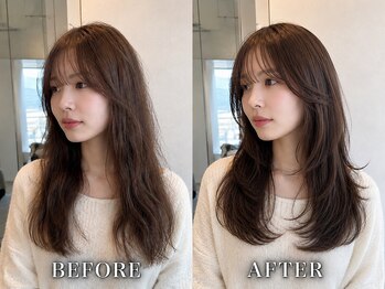 ネオリーブ モカ 川崎チネチッタ店(Neolive mocca)の写真/イメチェンしたくなる季節♪うる艶ダメージレスカラーで最旬ヘアに[期間限定50%OFF☆カット+カラー￥6270]