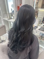 アロン(ALLON)&nbsp;ブリーチなし！透明感グレージュ