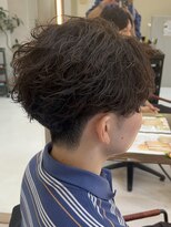 ラ ポルト ドゥ サワ(La Porte de SAWA) シャドウフェザーパーマ【長野駅前/メンズヘア/メンズパーマ】