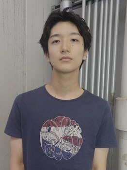 ヤヨイブレインズフェアリー(YAYOI BRAINS fairy)の写真/ラフな毛流れでつくる、作り込みすぎないメンズショート×ニュアンスパーマ◎/四条鳥丸