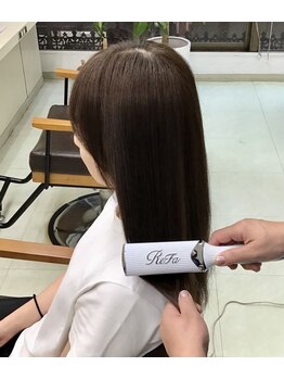 ヘアーサロン エルム(elm)の写真/【武蔵小山】フレンチカットグラン×縮毛矯正×ホームケア★頑固なくせ・広がりを抑え憧れの髪質へ♪