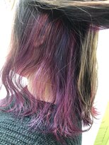 ララ(LALA)&nbsp;インナーカラーmix ピンクバイオレットユニコーン