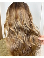 ヘアリゾートユア 新大久保店(hair resort YuA)&nbsp;ハイライトスタイル