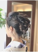 浴衣ヘアセット