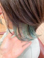 ミーティア バイ クアトロ(Meteor By QUATRO)&nbsp;ターコイズブルー インナーカラー