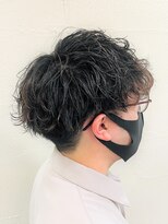 ヘアースパパズ(hair spa PAZ) 波巻きツイスパアンニュイマッシュ　祐天寺/メンズ/パーマ/コタ