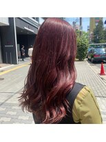 ココット 京橋店(cocotte)&nbsp;ブリーチなしピンクレッド