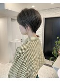 ショートボブ/大人巻き/ぷつっとボブ/ナチュラルモード/銀座駅