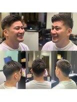 バンズヘアーファミリー(Ban.s Hair Family) スクリューショート(アップバング風)