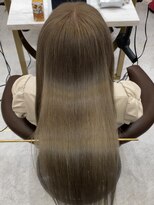 ロンドメリア 天神大名店(Lond Melia)&nbsp;★ミディアムヘア暗めカラーグランマッシュデザインカラー艶髪★