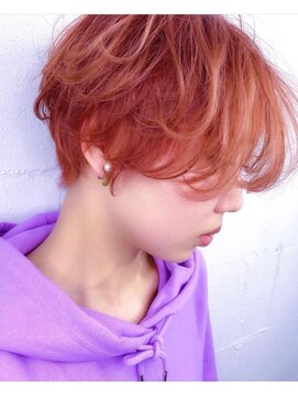 キジ(KIJI) ★キャロットオレンジ×外国人風カラー★