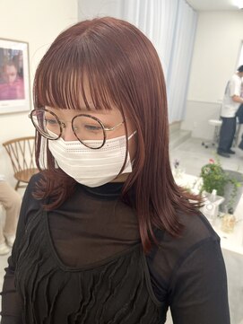 オンド(onde) 暖色人気♪ピンクオレンジカラー