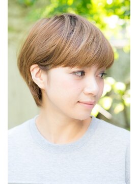 ニコ(NiCO) 【NiCO 八戸】大人かわいい 丸みショート 耳かけ ボブ ☆