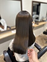 【新規No.1】髪に合わせた髪質改善トリートメントカラー￥22000