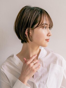 ベンジー 青森店(benji) 耳にかけてオトナの雰囲気ショート