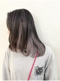 小森谷インナーカラー,ツートンカラー,シアーカラー,セミディg39