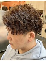 銀座マツナガ 浅草店&nbsp;爽やか無造作ナチュラルツイストスパイラル刈り上げビジネス◎