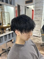 ハルクファースト 札幌(HRK 1st.)&nbsp;ツイストスパイラルパーマ/札幌メンズショート/札幌メンズパーマ