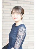 結婚式へアセット【シニヨンヘア】