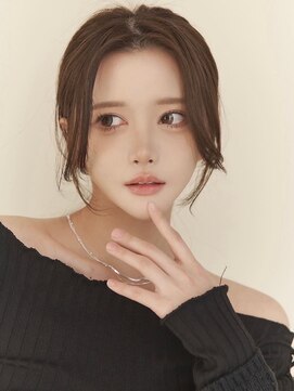 コア 表参道(COA) ボブヘア/レイヤーカット/ウェットヘア/オリーブベージュ/表参道