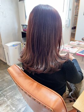 シック(Chic) くびれヘアうる艶髪抜け感ヘアアンニュイヘアミルクティアッシュ