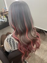 グランディールヘアデザイン(grandir hairdesign)&nbsp;プルエクステ/ハイライト/千葉