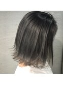 グレージュ #透明感カラー/髪質改善