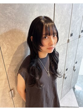 ガルボヘアー 名古屋栄店(garbo hair) プルエクステロングウルフデザイン