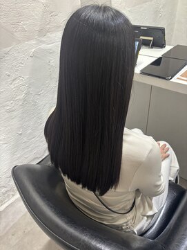 トクテ 高円寺(tokute) 髪質改善/Maisonストレート/黒髪/縮毛矯正