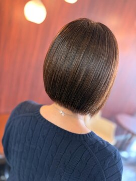 ヘアメイク ウエニ 上本町(HAIR MAKE UE2) 日に当たっても自然なブラウン♪『おしゃれ酵素白髪染め』