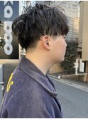 フラッフィーマッシュパーマ
