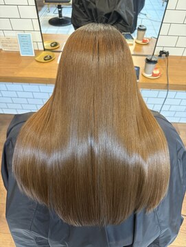 ジュール 銀座(Joule) 銀座駅/ブリーチなし/酸性ストレート/韓国/韓国ヘア