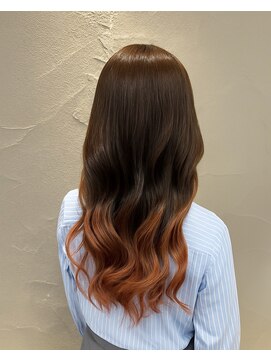 マーレ(MARLE./) グラデーションオレンジ