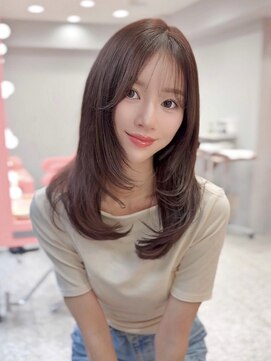 ボタン シブヤ(VOTAN SHIBUYA) ナチュラルハイライトでつくるラベンダーグレージュ