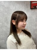 カットメンテ×ミルクティーグレージュ