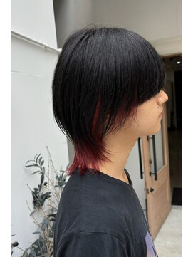 ロッカ(ROCCA) インナーレッド×シャギーウルフ