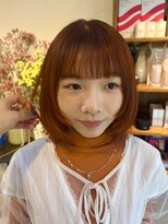 ケーツー 谷町(K-two)&nbsp;ブリーチなしのオレンジカラー