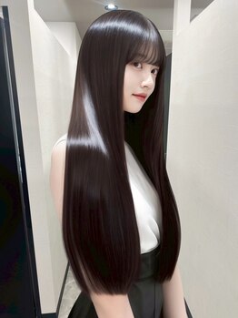 ピリオド 蒲田(Period.)の写真/髪質改善・縮毛矯正に対する圧倒的知識×独自の薬剤調合でかつてないダメージレスな柔らかさと艶感が叶う♪