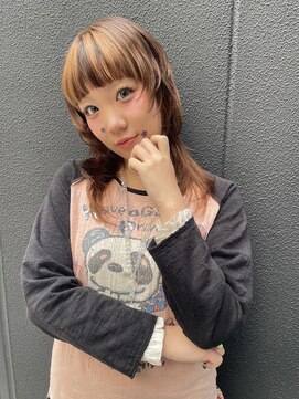 ニコフクオカヘアーメイク(NIKO Fukuoka Hair Make) 《NIKO》ハッシュカット×デザインカラー☆福岡天神