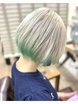 ラウラアンドロー(LAURA&RO)&nbsp;ダブルカラー/ケアブリーチ/インナーカラー/ベージュ【塚口】