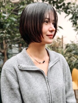 ヴヴ(Bub) ミニボブ ツヤ髪 10代20代 ショートボブ 小顔カット